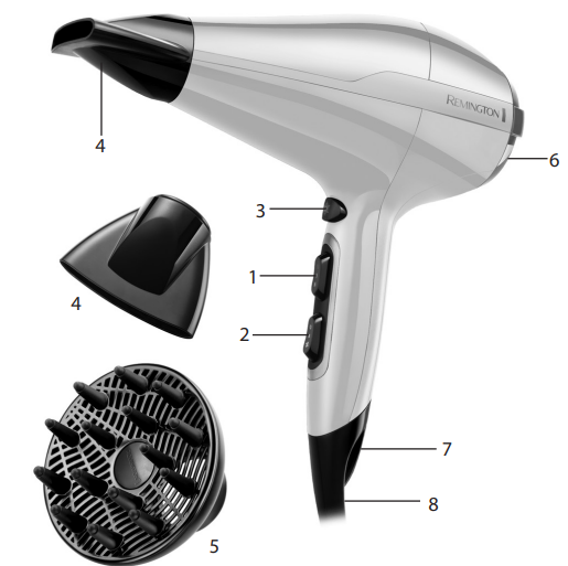 Remington AC5913W PRO-Air Dryer AC-product-a