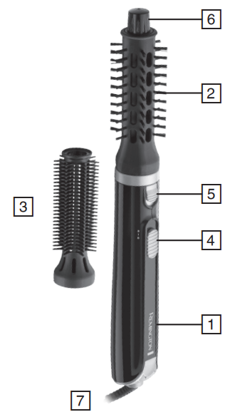Remington AS404 Curl and Dry-PARTS