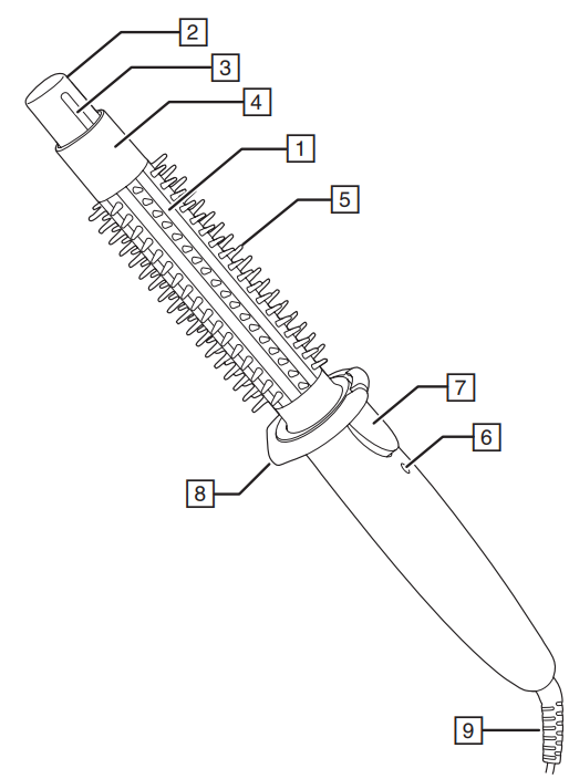 Remington Flexibrush Steam CB4N-PARTS