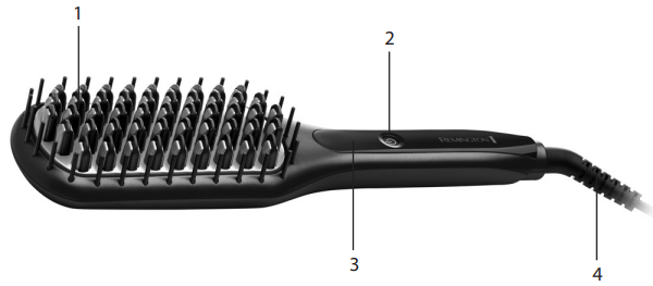 Remington Straight Brush CB7400-KEY FEATURES