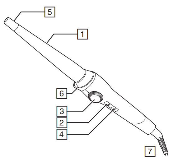 Remington Shea Soft Curling Wand CI4740-PARTS