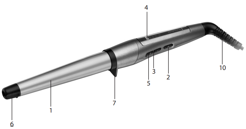 Remington Keratin Protect Wand CI83V6-KEY FEATURES