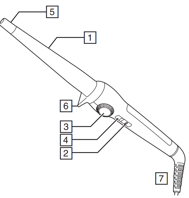 Remington Mineral Glow Curling Wand CI5408 -product-a