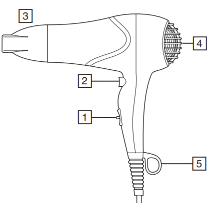 Remington MyStylist Hairdryer D2000-PRODUCT-A