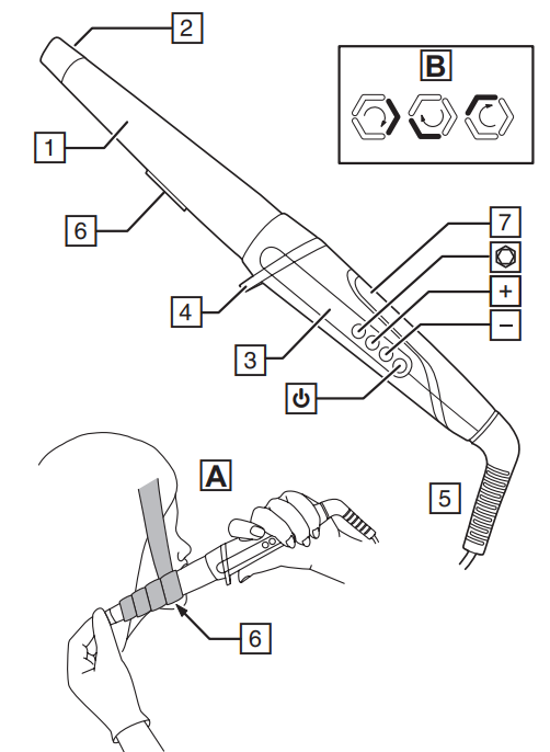 Remington Proluxe You Adaptive Styler CI98X8-PARTS