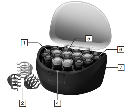 Remington Ionic Rollers H5600-PARTS