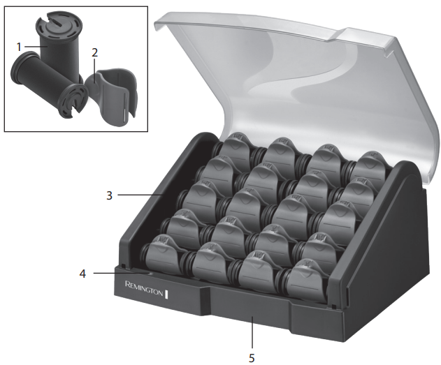 Remington Silk Rollers H9096- KEY FEATURES