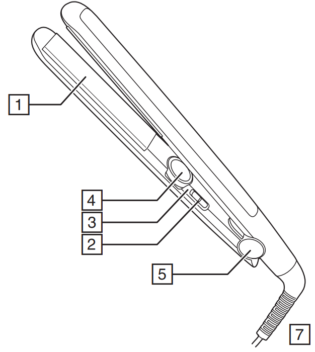 Remington Ceramic Straight 230 S3500 Hair Straightener-PARTS