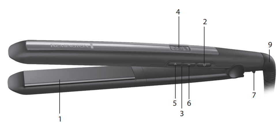 Remington S5505-S5525 Pro Ceramic Ultra Hair Straightener-PRODUCT-A