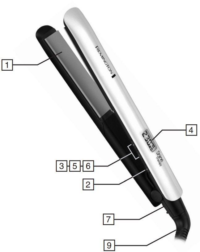 Remington Shine Therapy Straightener S8500-product-a