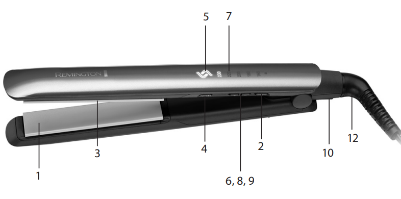 Remington Keratin Protect Intelligent Straightener S8598-product-a