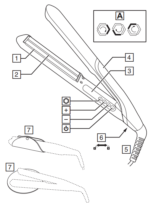 Remington Proluxe You Adaptive Straightener S9880-PARTS