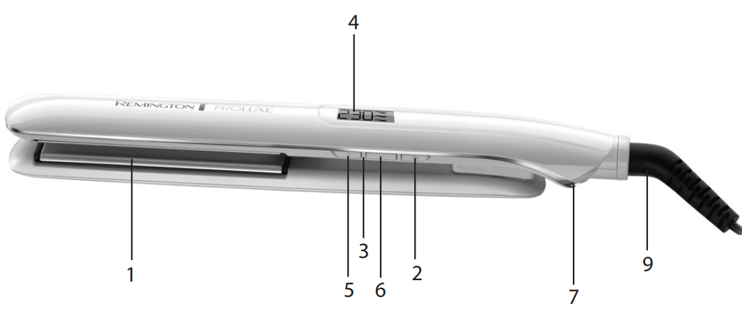 Remington Pro-Luxe Straightener S9100-product-a