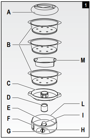 Ariete Rice Food Steamer 911-INSTRUCTIONS A