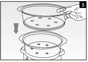 Ariete Rice Food Steamer 911-INSTRUCTIONS E