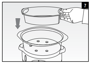 Ariete Rice Food Steamer 911-INSTRUCTIONS G