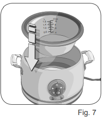 Ariete Rice Cooker 2904-INSTRUCTIONS FOR USE G