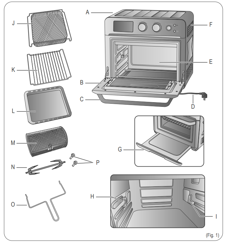 Ariete Air Fryer+Oven 4629,1-Instruction A