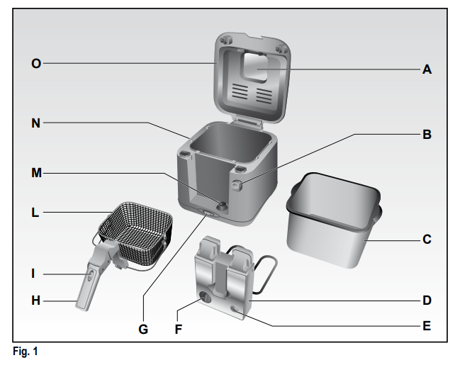 Ariete Easy Fry Metal Airy Fryer 4612-product-a