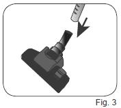 Ariete Handy Force Stick Vacuum Cleaner 2761-Fig-C