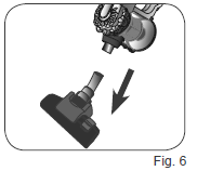 Ariete Handy Force Stick Vacuum Cleaner 2761-Fig-F