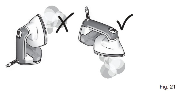 Ariete Duetto Garment Steamer and Iron 6246-FIG-22