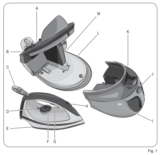 Ariete Ferro Dastiro Ironing System 5571-fig-1