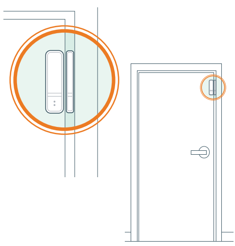 Hive Window or Door Sensor-Fix it in place