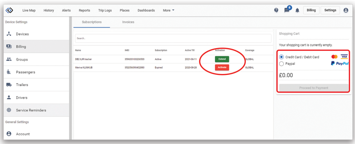 Rewire Security DB2 GPS Tracker-SUBSCRIPTION