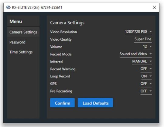rewire security RX-3LITE v2 Body Worn Camera-SETUP-J