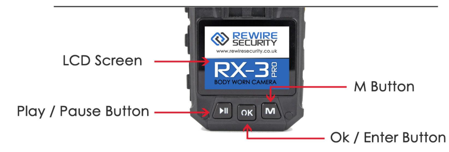 Rewire Security RX-3 Pro Body Worn Camera-SETUP-A