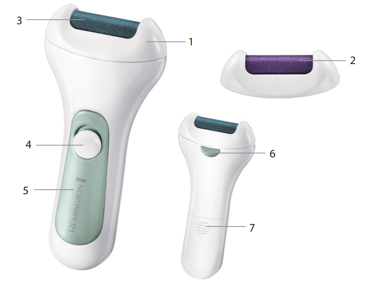 Remington Reveal Perfect Pedi CR4000-PRODUCT-A