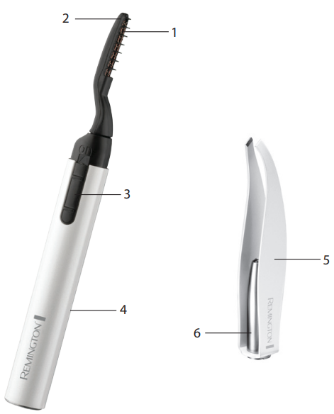 Remington Reveal Heated Eyelash Curler EC300-PRODUCT-A