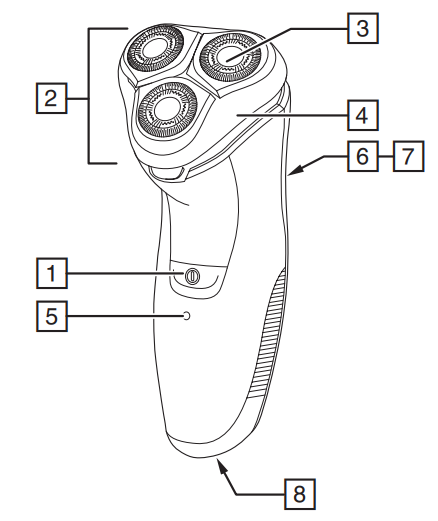 Remington Power Series Aqua Rotary Shaver PR1355-PRODUCT-A