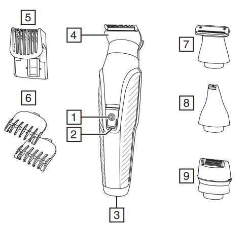 Remington G4 Graphite Series Personal Groomer PG4000-product-a