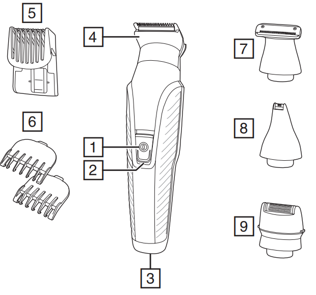 Remington G4 Graphite Series Personal Groomer PG4005-PRODUCT-A