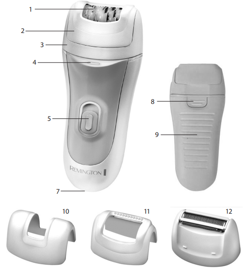 Remington 4 in 1 Epilator EP7020-fig-a