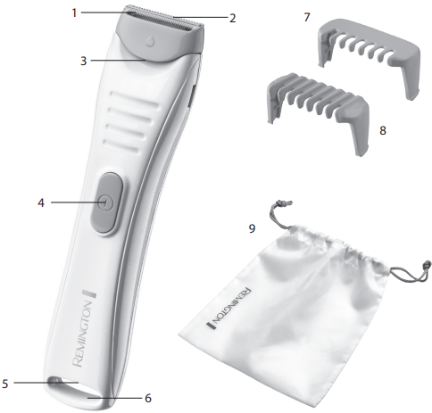 Remington Cordless Bikini Trimmer BKT4000-fig-A