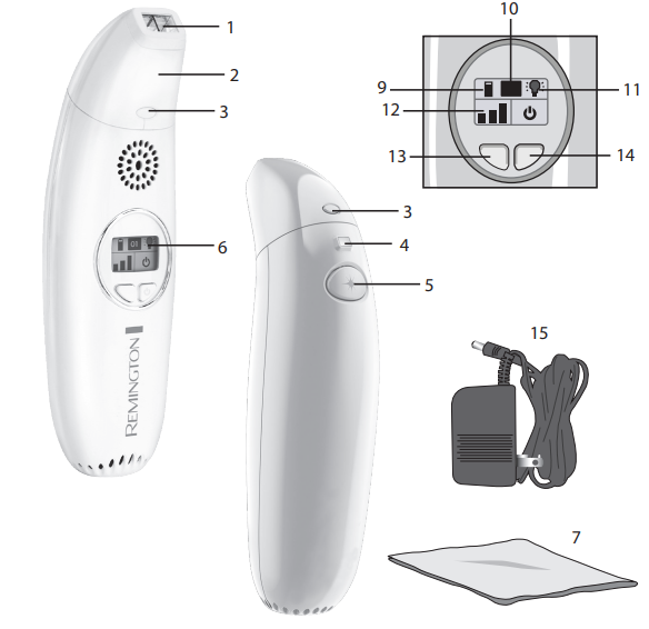 Remington I-Light IPL Hair Removal IPL2000-fig-c