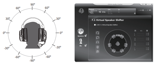 Eksa E900 Pro 2-IN-1 Gaming Headset-e