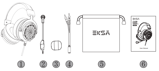 Eksa Star Engine S Gaming Headset-A