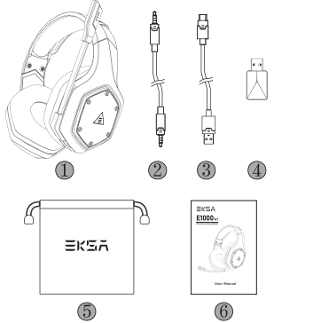Eksa Star Engine S Gaming Headset-J-fig-l