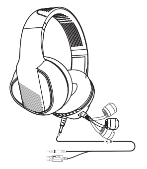 Eksa E400 Headband Gaming Headset-FIG-A