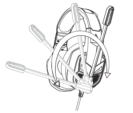 Eksa Fenrir S Stereo Gaming Headset-FIG-C