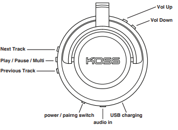 Koss BT540i Bluetooth Headphones-fig-c