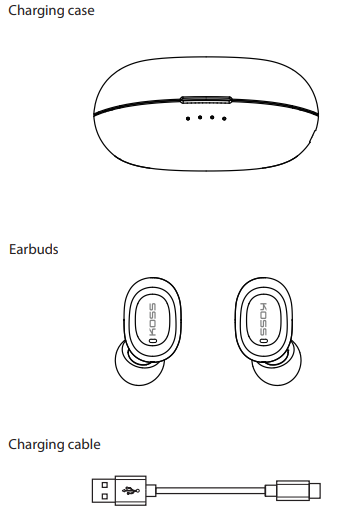 Koss TWS250i True Wireless Earbuds-fig-A