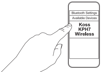 Koss KPH7 Wireless Bluetooth Headphones-fig-b