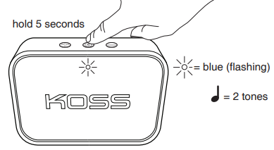 Koss BTS1 Wireless Bluetooth Speaker-fig-a