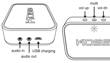 Koss BTS1 Wireless Bluetooth Speaker-fig-d